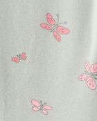 Baby Girl Butterfly Flare Pull-On Stretch Leggings - Green, image 3 of 4 slides