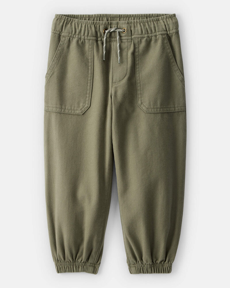 Toddler Boy Herringbone Fashion Pants - Green, image 1 of 4 slides