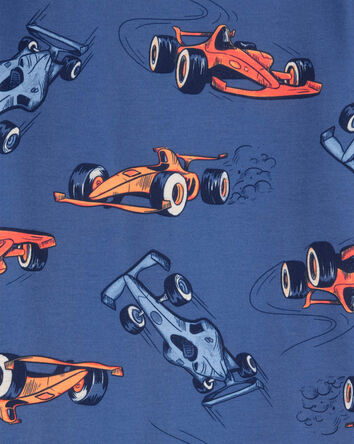Kid 2-Piece Race Car Loose Fit Pyjamas, 
