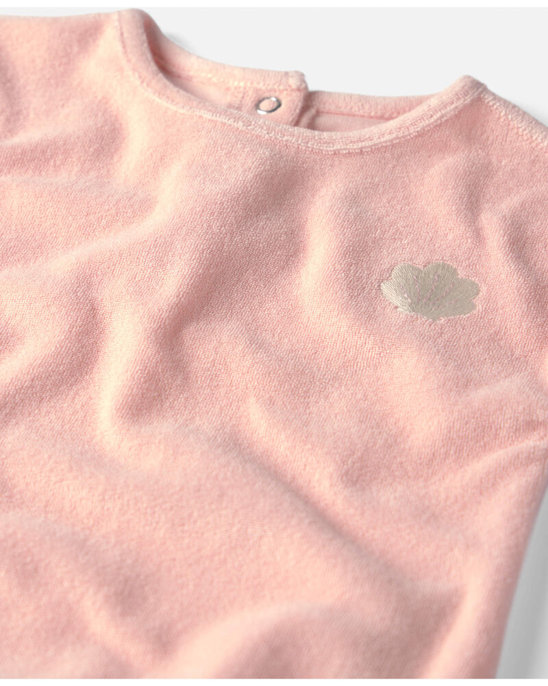 Baby Girl Terry Bubble Made with Organic Cotton, image 2 of 4 slides