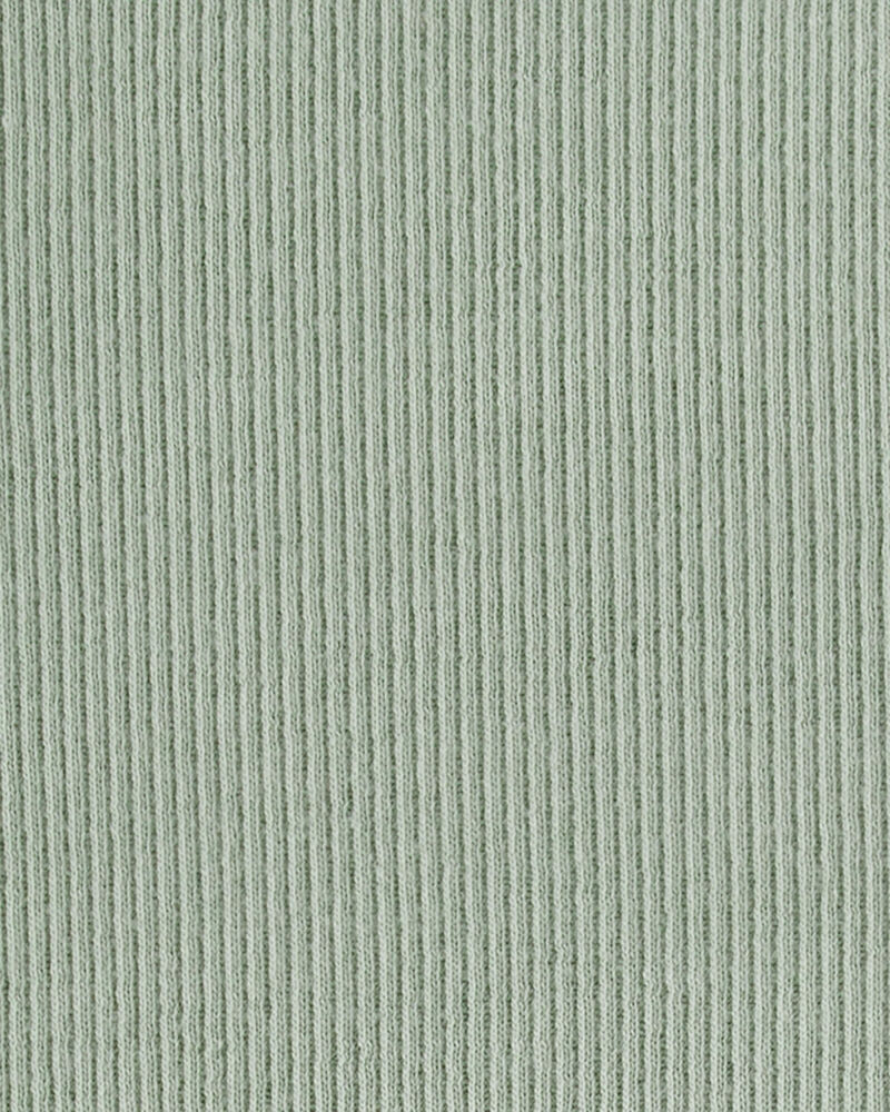 Bébé Ensemble pyjama en coton biologique vert, image 3 sur 4 diapositives