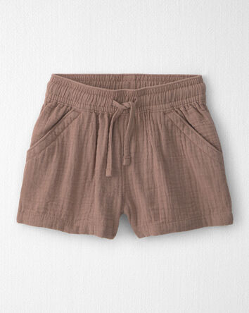 Baby Boy 2-Piece Organic Cotton Gauze Top & Short Set, 