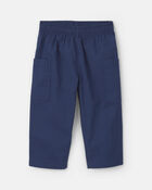 Baby Boy 2-Piece Chambray Short-Sleeve Top & Pant Set, image 2 of 5 slides