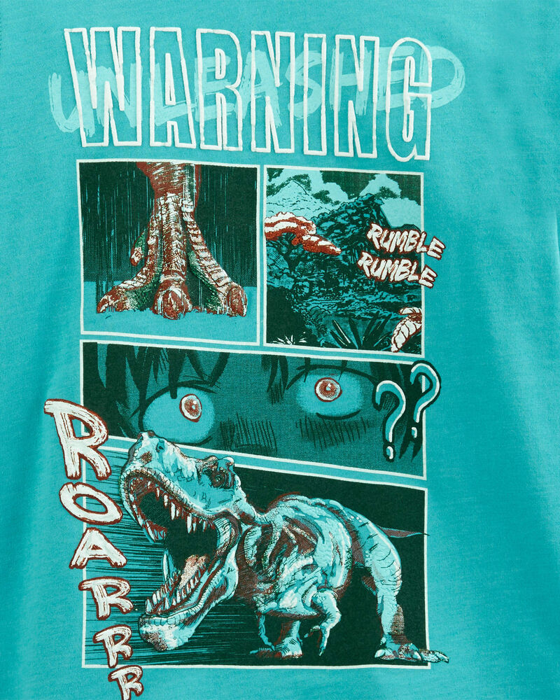 Kid Dinosaur Jersey Tee, image 5 of 6 slides
