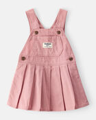Bébé Robe chasuble plissée - Rose, image 1 sur 4 diapositives