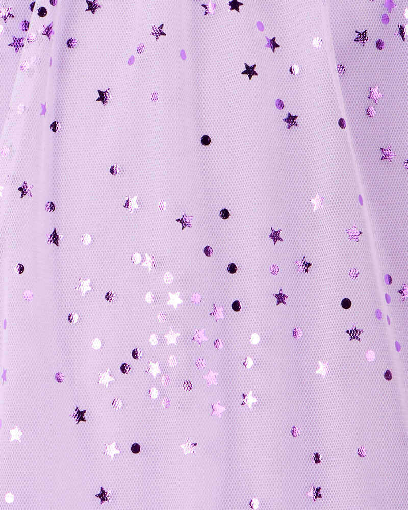 Toddler Girl Tulle Star Halloween Dress, image 4 of 6 slides