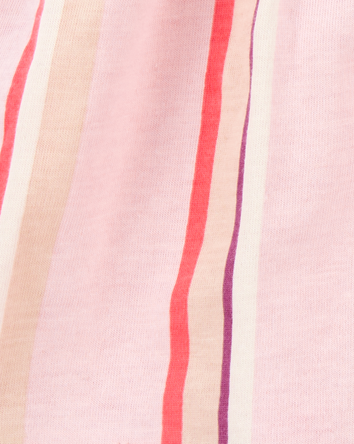 Baby 3-Piece Pink Stripe Outfit Set, 