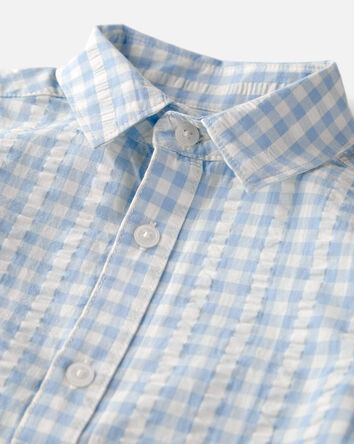 Gar&ccedil;ons - Chemise boutonn&eacute;e avec coton biologique, guigan, 