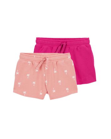 Kid 2-Pack Pull-On French Terry Shorts, 