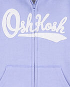 Enfant en bas âge Blouson OshKosh à logo à fermeture à glissière - Mauve, image 2 sur 3 diapositives