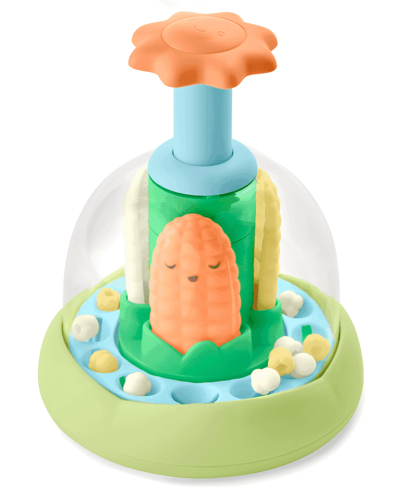 Baby Farmstand Push & Spin Baby Toy, image 1 of 6 slides