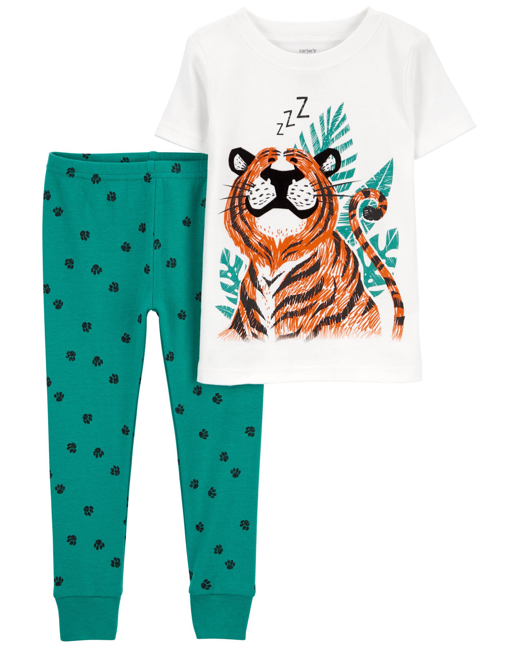 Tiger pajamas boy shop