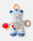 Baby Zebra Plush Activity Toy, image 1 of 2 slides