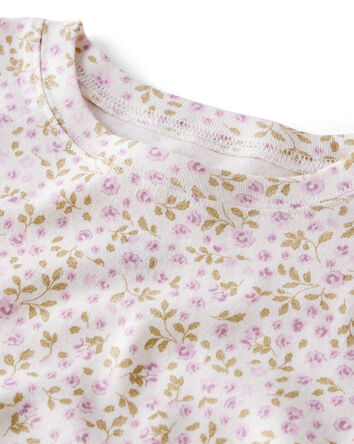 Kid Organic Cotton Pyjamas in Enchanted Floral Print, 