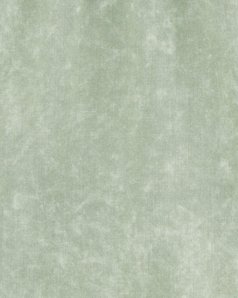 Toddler Solid Pull-On Knit Shorts - Green, image 5 of 6 slides