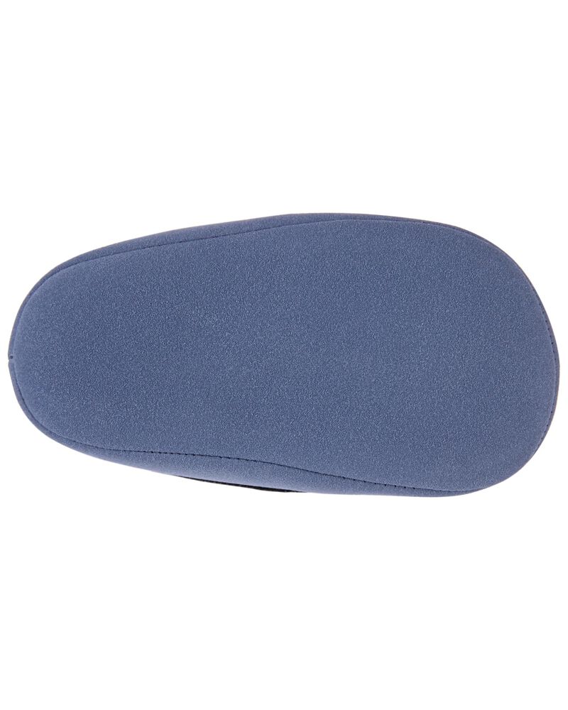 Chambray Loafer Baby Shoes, image 5 of 6 slides
