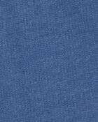 Kid Solid Woven Shorts - Blue, image 3 of 5 slides