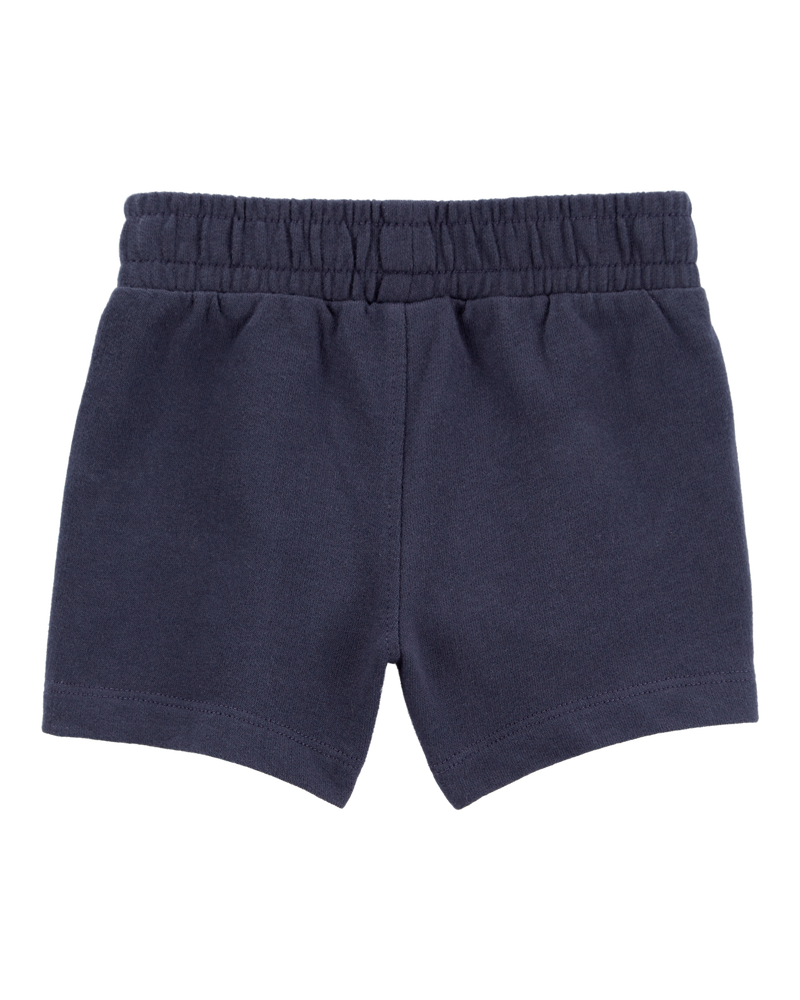 Baby 4-Piece French Terry Mix-and-Match Outfit Set - Blue, image 10 of 11 slides