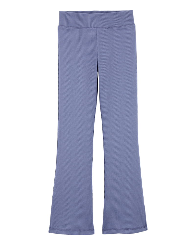 Kid 
High-Rise Ribbed Flare Pants
, image 1 of 5 slides