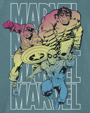 T-shirt à imprimé de Marvel, 