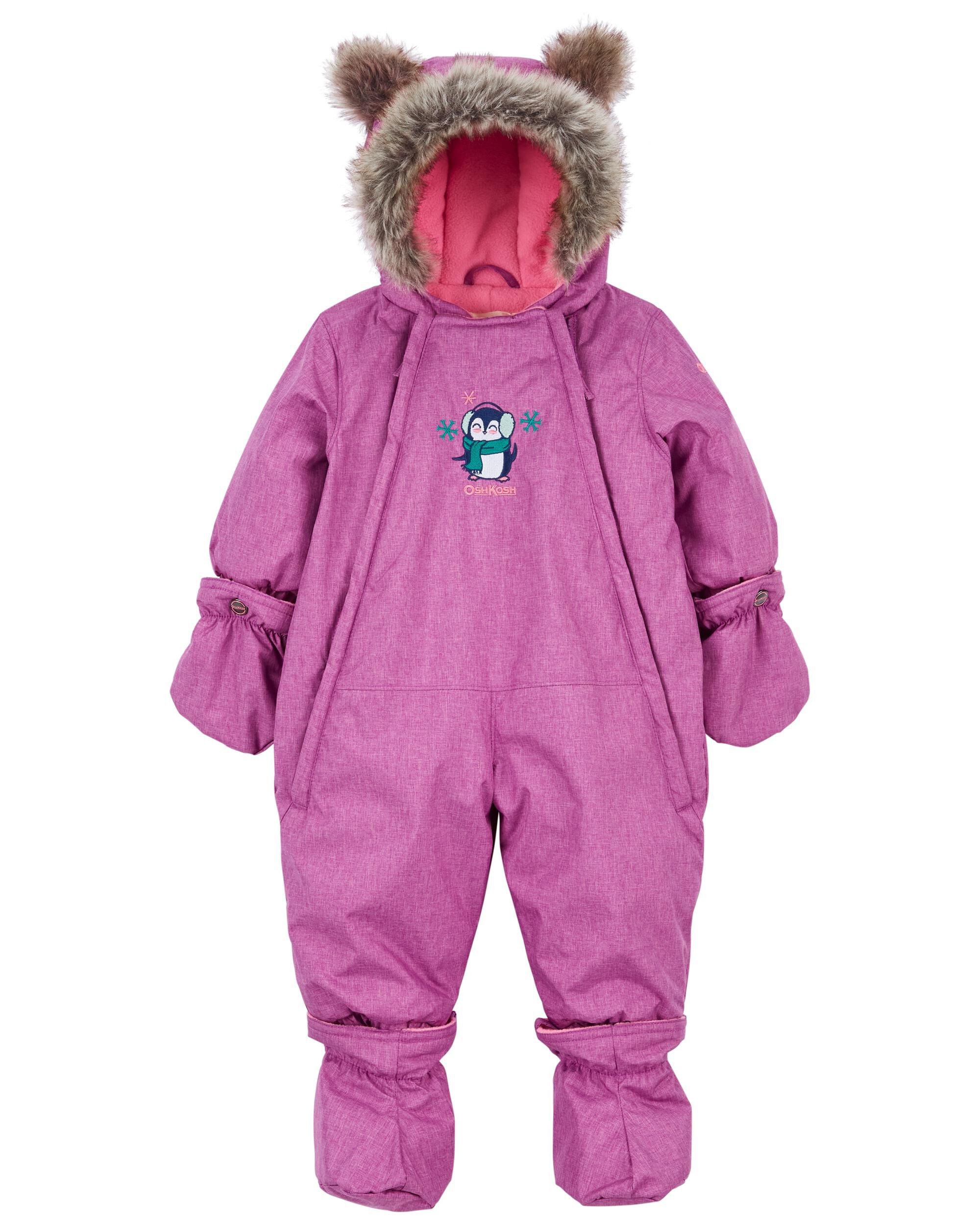 Baby Hooded Snowsuit