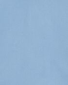 Baby Criss Cross Fleece Hoodie - Blue, image 2 of 3 slides