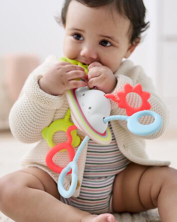 Jouet sensoriel pour b&eacute;b&eacute; Silver Lining Cloud Pull & Play, 