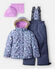 Indigo Heart Print