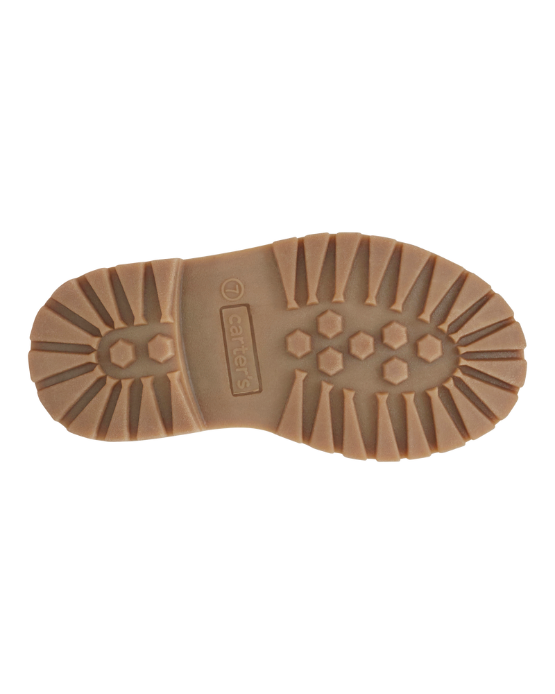 Toddler High Top Faux Leather Boots, image 4 of 6 slides