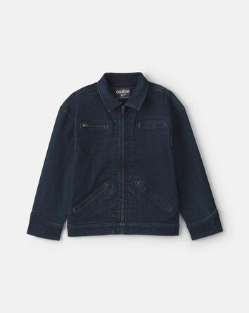 Boys Original OshKosh Denim Co' Denim Jacket - Dark Wash, 