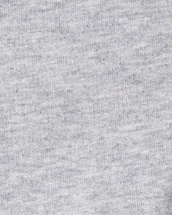 Baby Boy 3-Piece Varsity Vest Outfit Set - Red/Grey, 