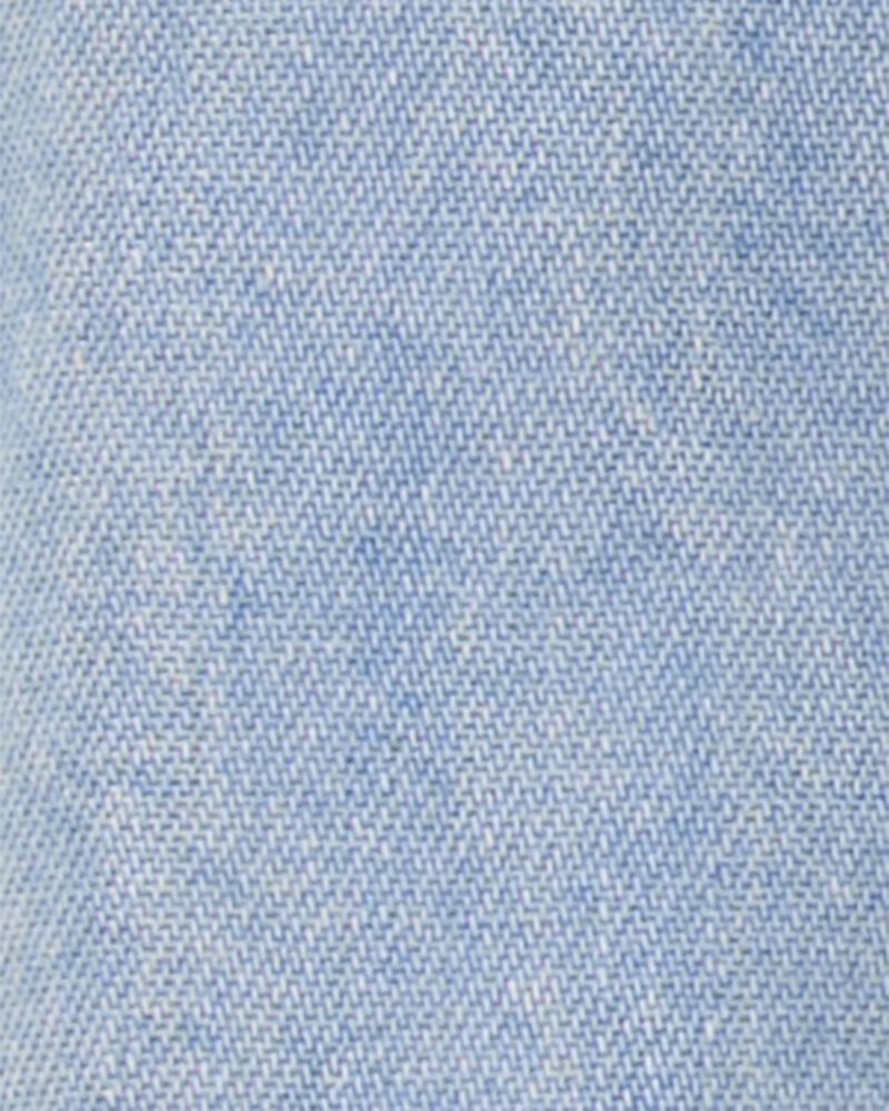 Bébé fille - Barboteuse en chambray à volants, image 2 sur 3 diapositives