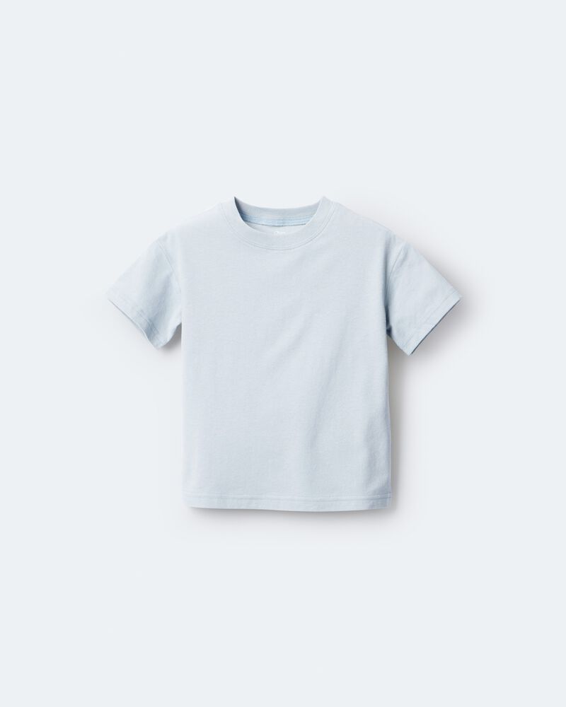 Toddler Neutral Short-Sleeve Relaxed Graphic Tee - Light Blue, image 2 of 6 slides