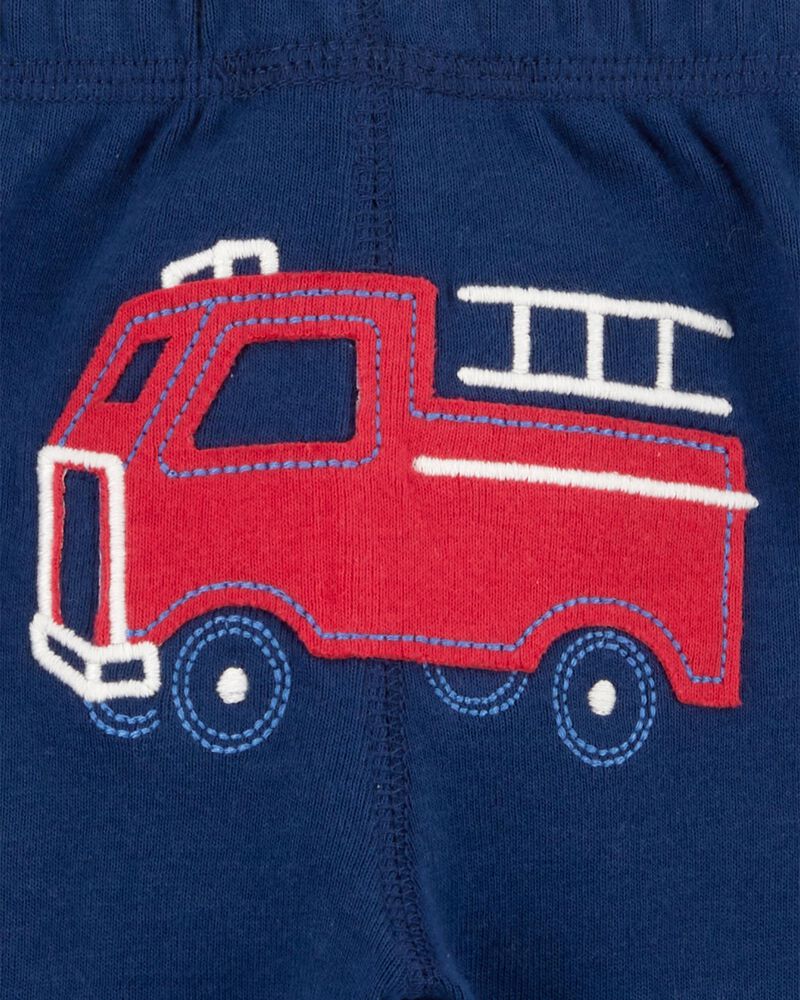 Baby Boy 3-Piece Fire Truck Little Character Set®, image 4 of 5 slides