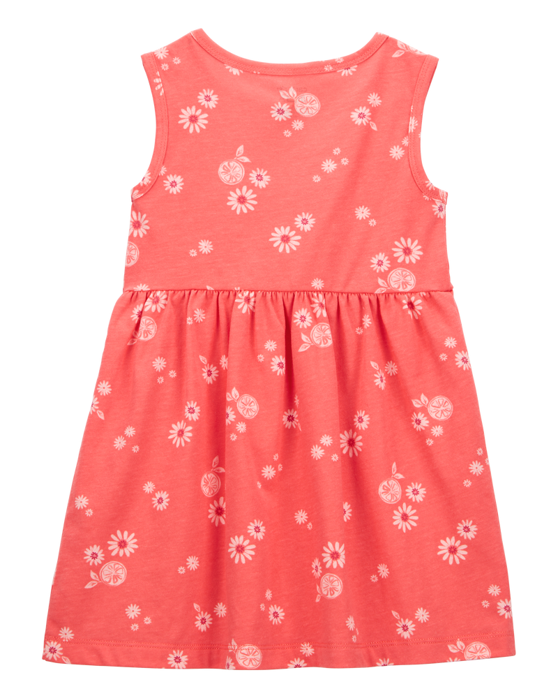 Toddler Floral Tank Dress, image 2 of 4 slides