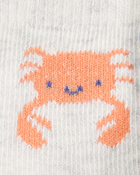 Baby Boy 6-Pack Crab Booties, image 6 of 8 slides