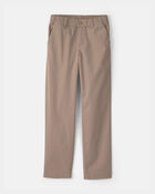 Filles - Pantalon d&rsquo;uniforme &eacute;troit - Kaki, image 1 sur 3 diapositives