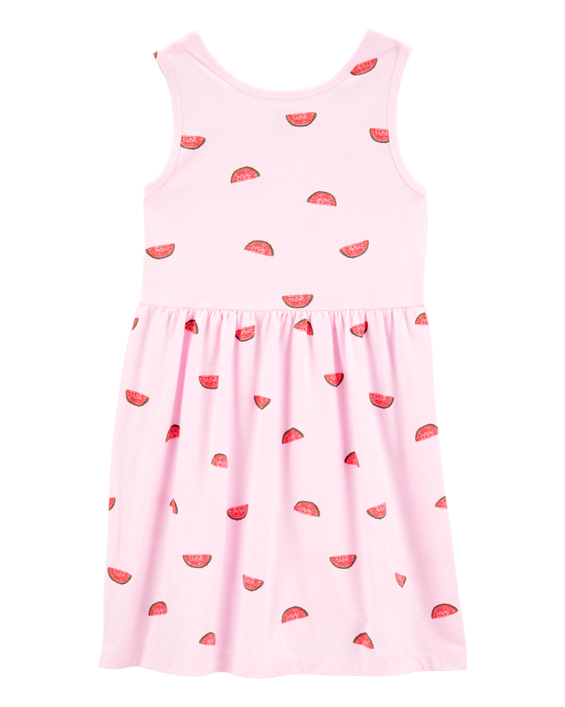 Kid Watermelon Tank Romper, image 2 of 4 slides