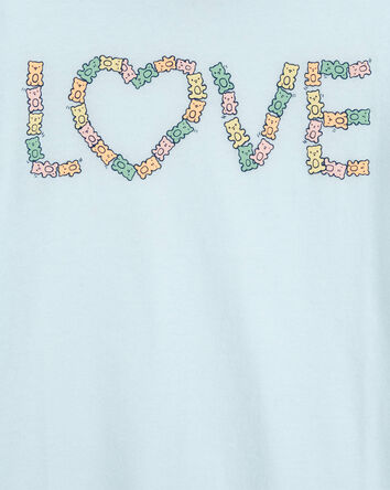 T-shirt à imprimé d’oursons en gélatine Gummy bear love, 