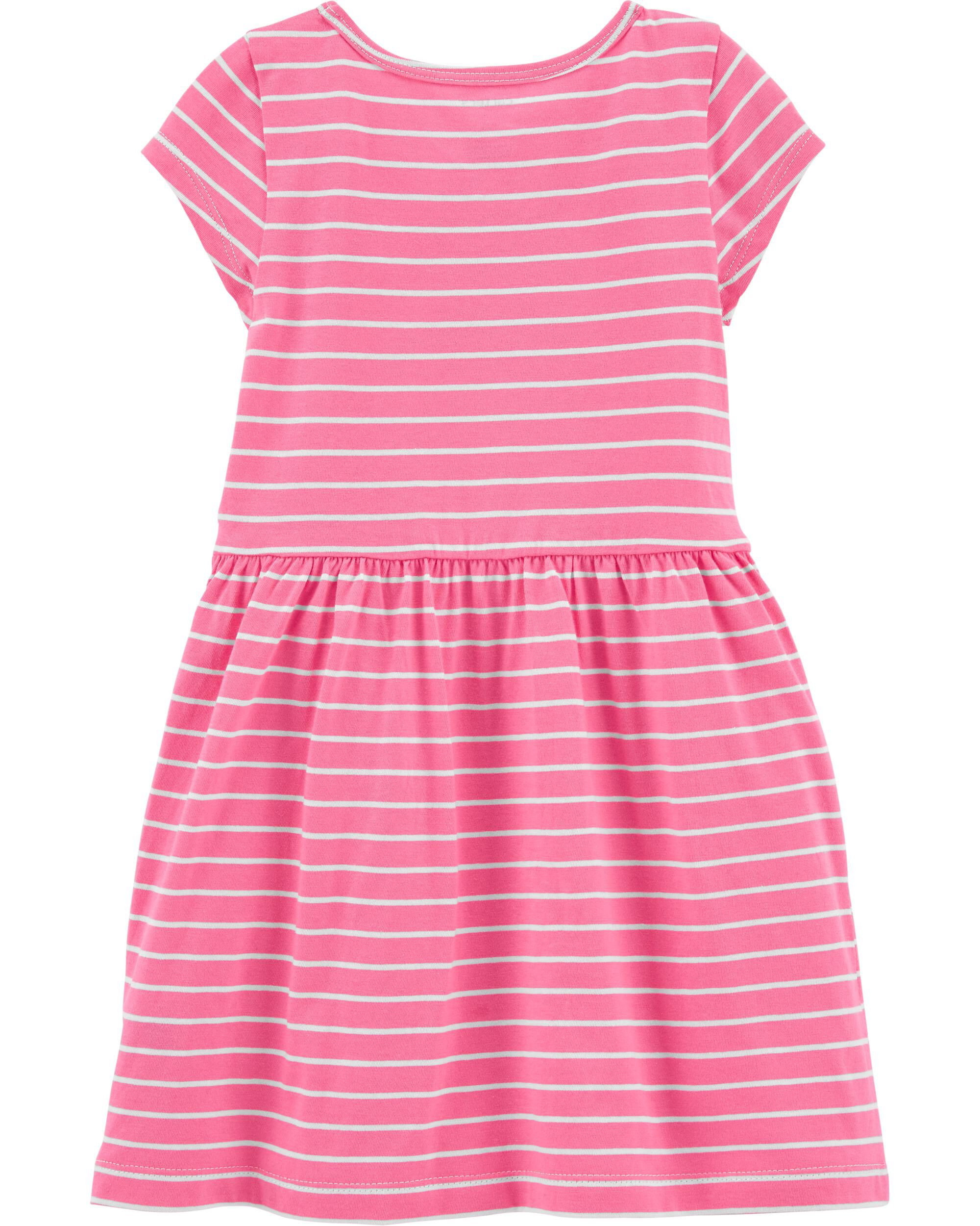 Baby Girl Unicorn Pocket Dress Carter S Oshkosh Canada