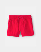 Toddler Boy Twill Shorts - Red, image 1 of 4 slides