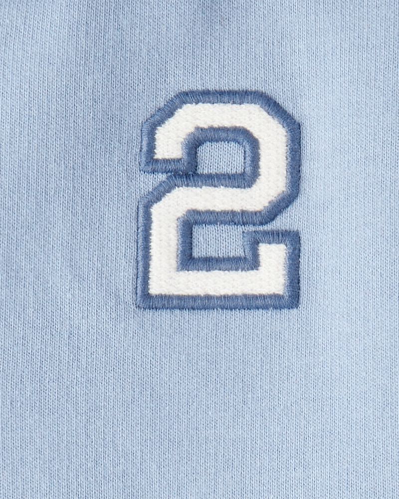 Baby Boy 3-Piece French Terry Jacket Outfit Set - Blue, image 3 of 6 slides