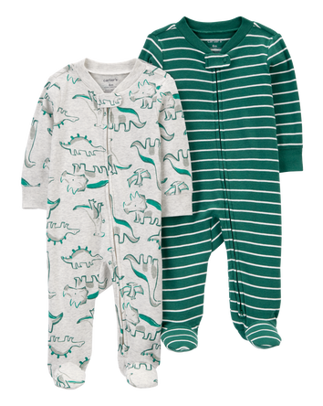 Baby 2-Pack 2-Way Zip Sleepers, 