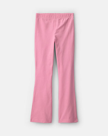 Filles - Legging extensible &agrave; jambe &eacute;vas&eacute;e - Rose, 