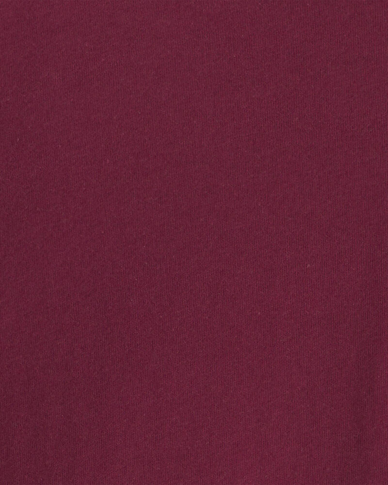 Toddler Boy Long-Sleeve T-Shirt - Burgundy, image 2 of 3 slides