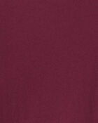 Toddler Boy Long-Sleeve T-Shirt - Burgundy, image 2 of 3 slides