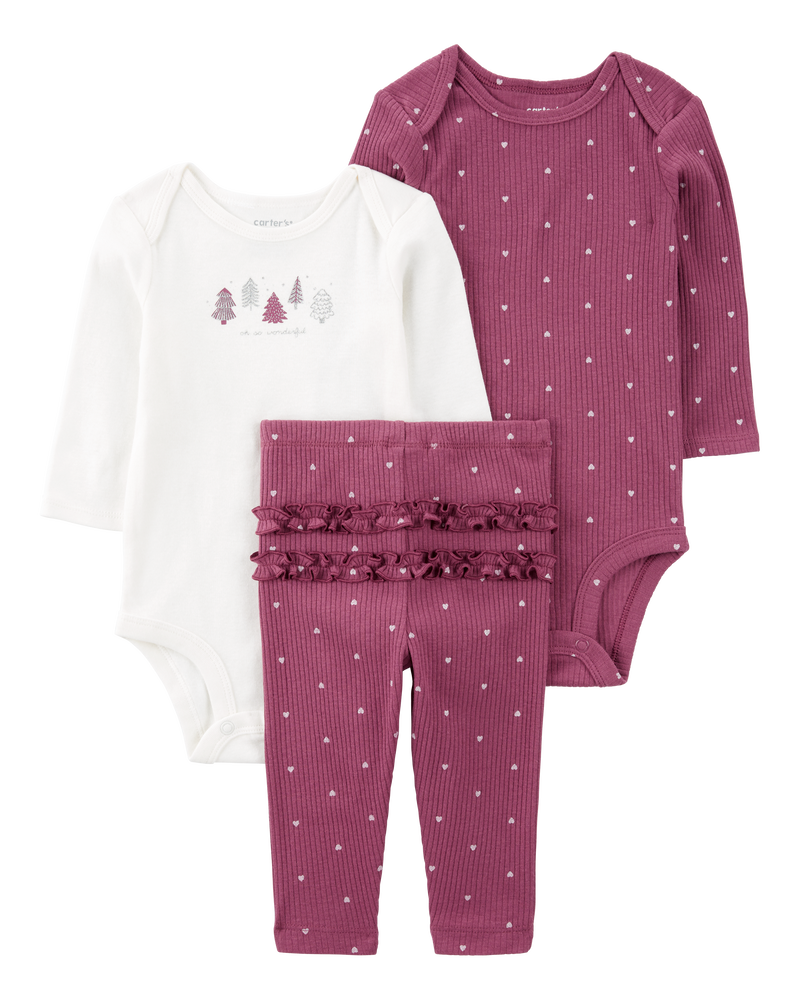 Baby 3-Piece Heart Little Character Set, image 1 of 4 slides