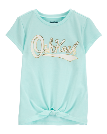 Toddler OshKosh Logo Tie-Front Tee, 
