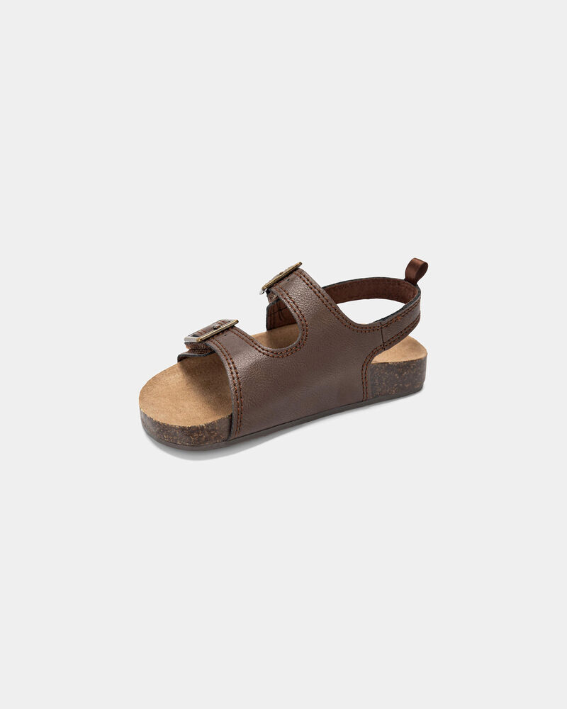 Toddler Boy Sandals - Brown, image 6 of 6 slides