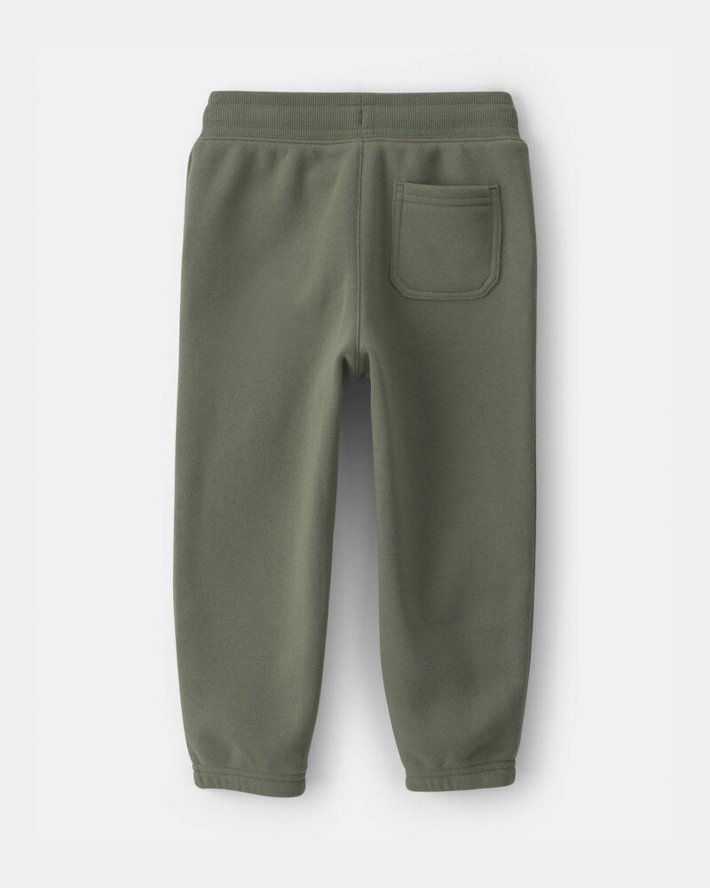 Toddler Boy Oshkosh Logo Pants - Green, image 2 of 4 slides
